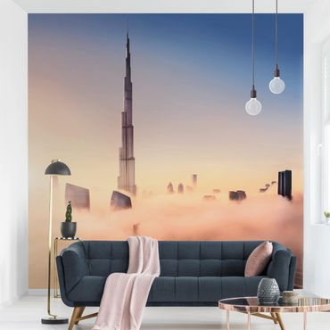 Fototapete - Himmlische Skyline von Dubai