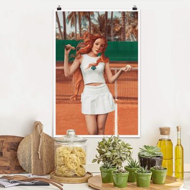 Poster - Tennis Venus - Hochformat 2:3
