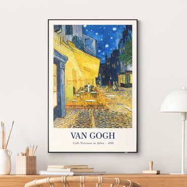 Wechselbild - Vincent van Gogh - Café-Terrasse in Arles - Museumsedition