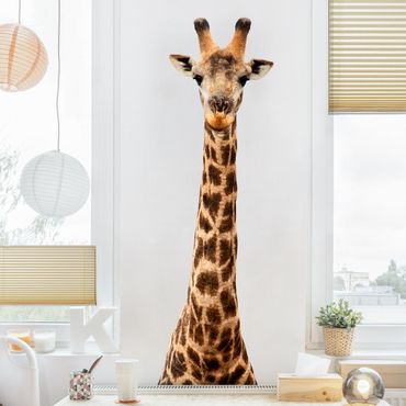 Wandtattoo Giraffe Giraffenkopf