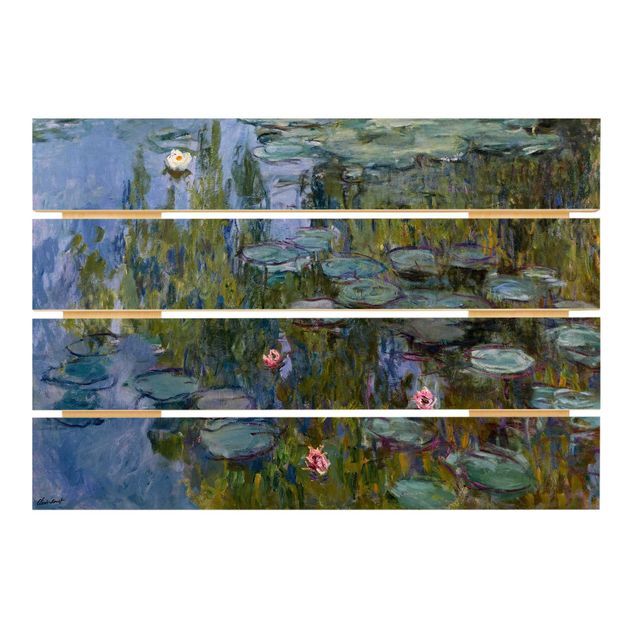 Wanddeko Esszimmer Claude Monet - Seerosen (Nympheas)