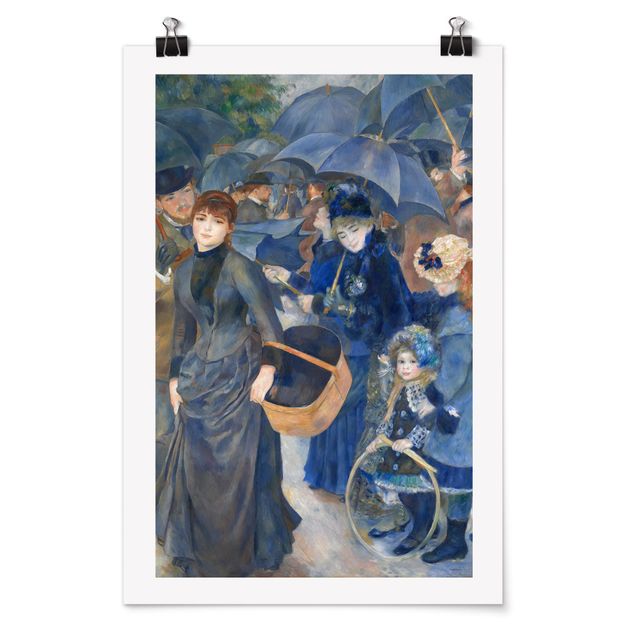 Wanddeko Flur Auguste Renoir - Die Regenschirme