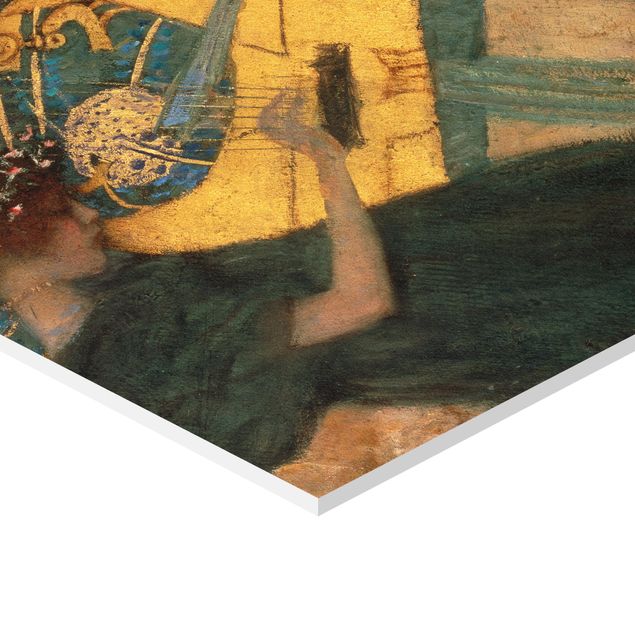 Wanddeko Treppenhaus Gustav Klimt - Die Musik