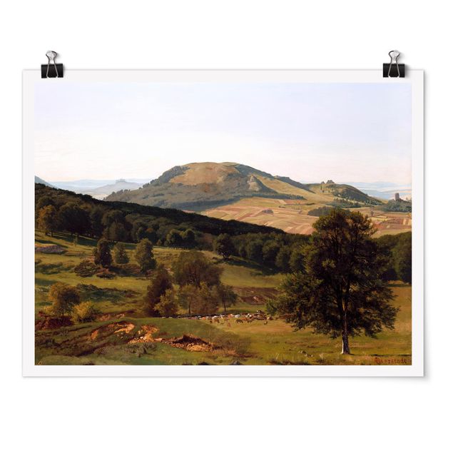 Romantik Bilder Albert Bierstadt - Berg und Tal