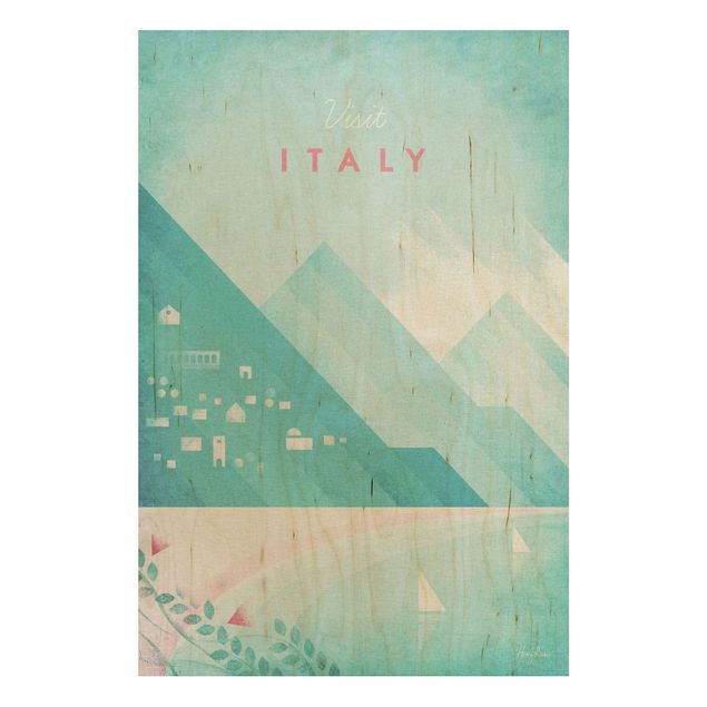 Wanddeko Flur Reiseposter - Italien
