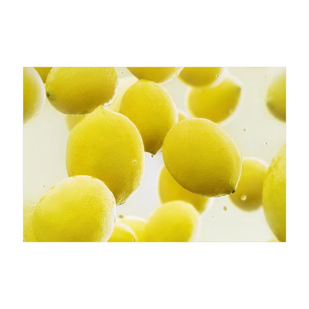 Aussen Teppich Zitronen im Wasser