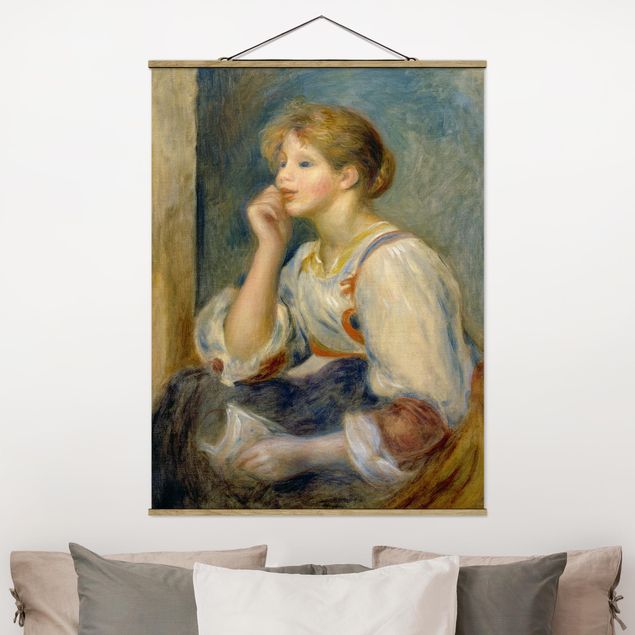 Impressionismus Bilder kaufen Auguste Renoir - Junges Mädchen mit Brief