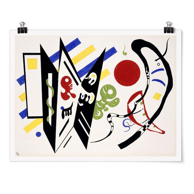 Wanddeko Esszimmer Wassily Kandinsky - Reciproque