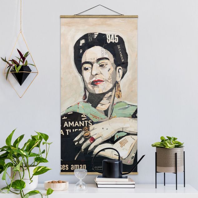 Wanddeko Küche Frida Kahlo - Collage No.4