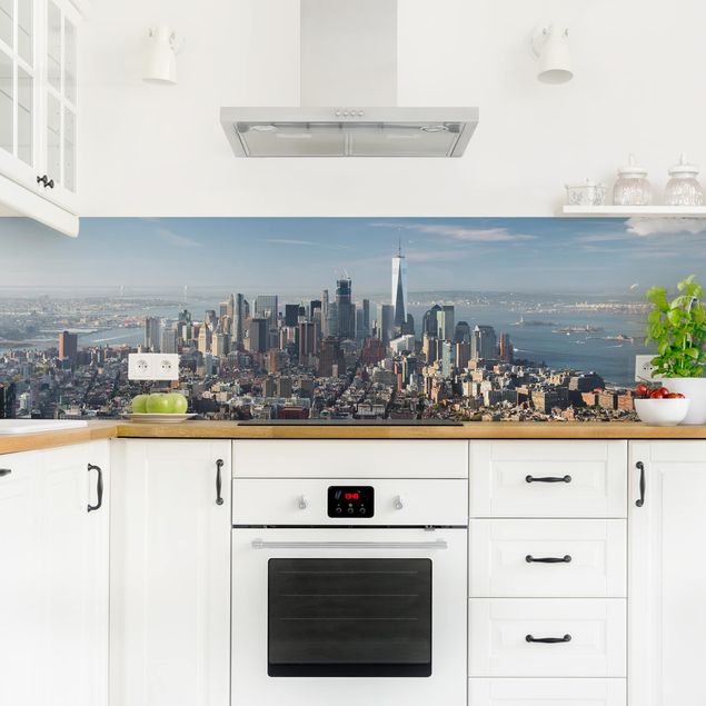 Wanddeko Küche Blick vom Empire State Building