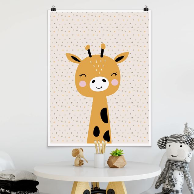 Kinderzimmer Deko Baby Giraffe