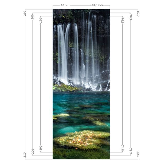 Deko Wasserfall Shiraito Wasserfall
