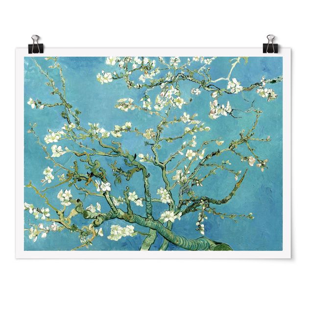 Pointillismus Bilder Vincent van Gogh - Mandelblüte