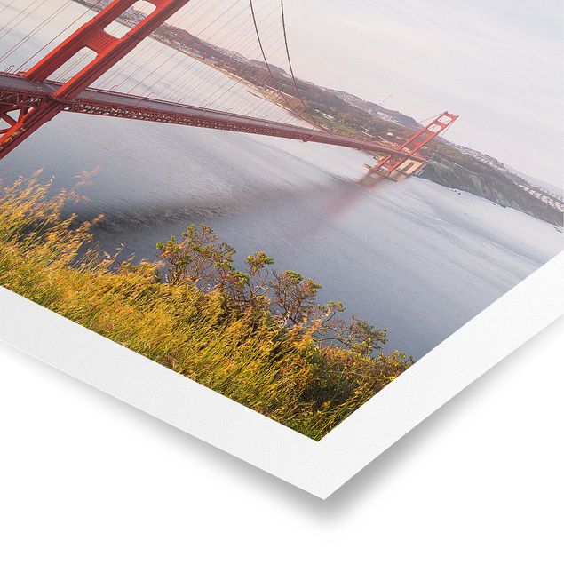Wanddeko Flur Golden Gate Bridge in San Francisco