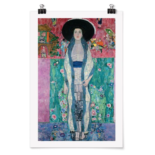 Wanddeko Esszimmer Gustav Klimt - Adele Bloch-Bauer II