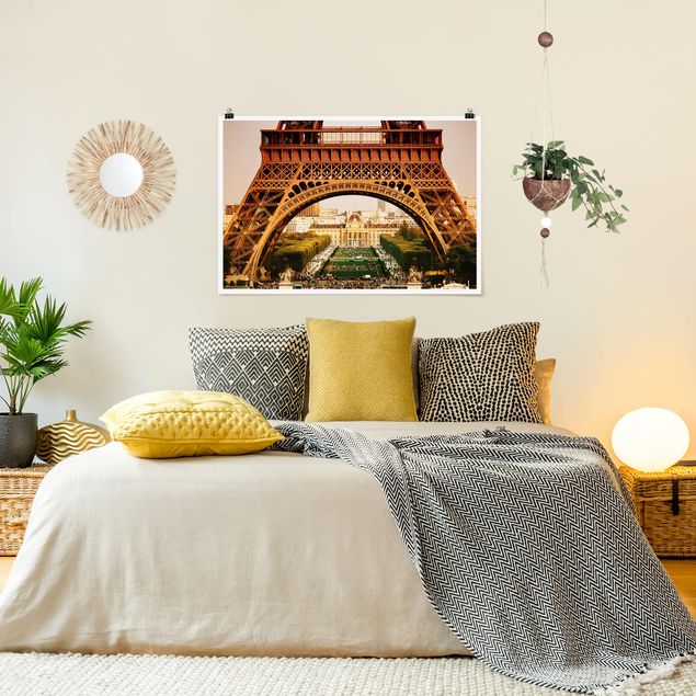 Wanddeko Schlafzimmer Französischer Ausblick