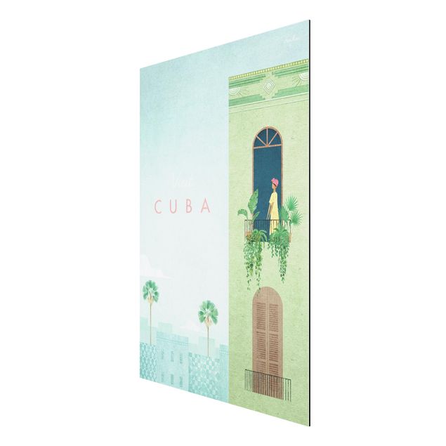 Wanddeko Esszimmer Reiseposter - Cuba