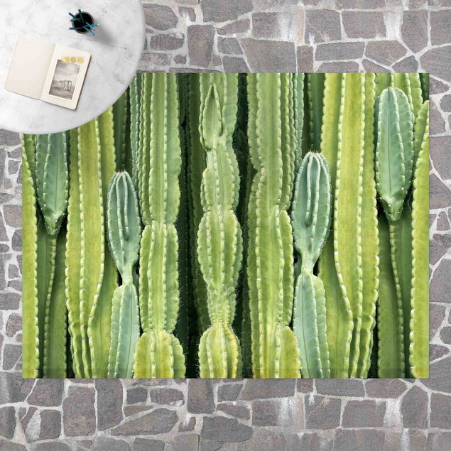 Wanddeko Flur Kaktus Wand