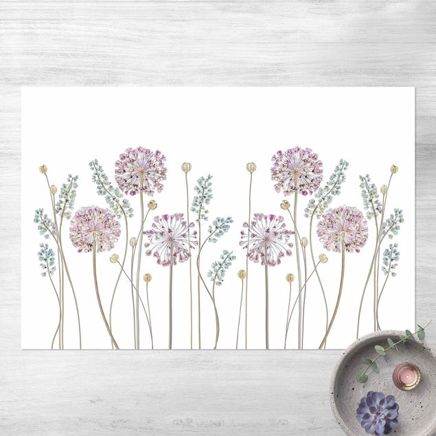 Deko Blume Allium Illustration