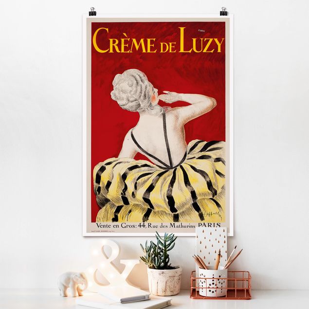 Wanddeko Schlafzimmer Leonetto Cappiello - Crème de Luzy