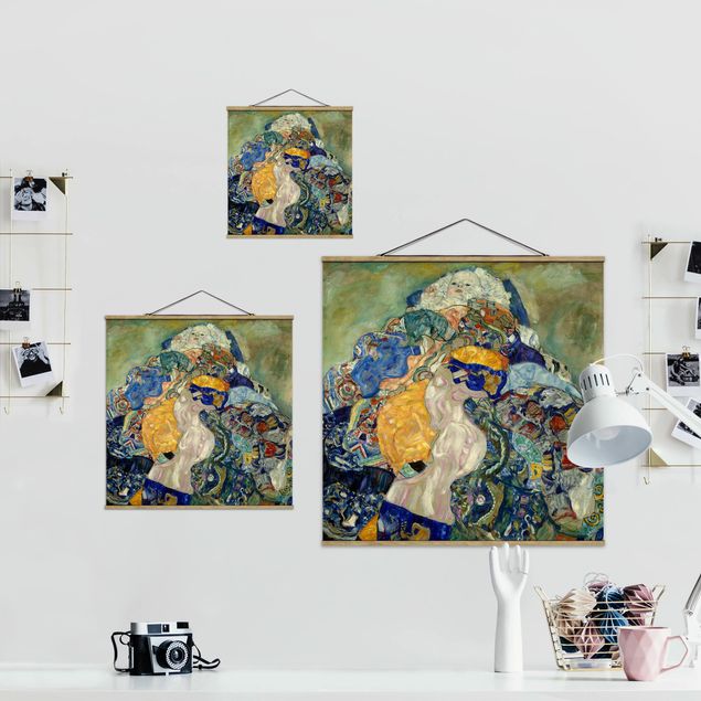 Wanddeko Esszimmer Gustav Klimt - Baby (Wiege)