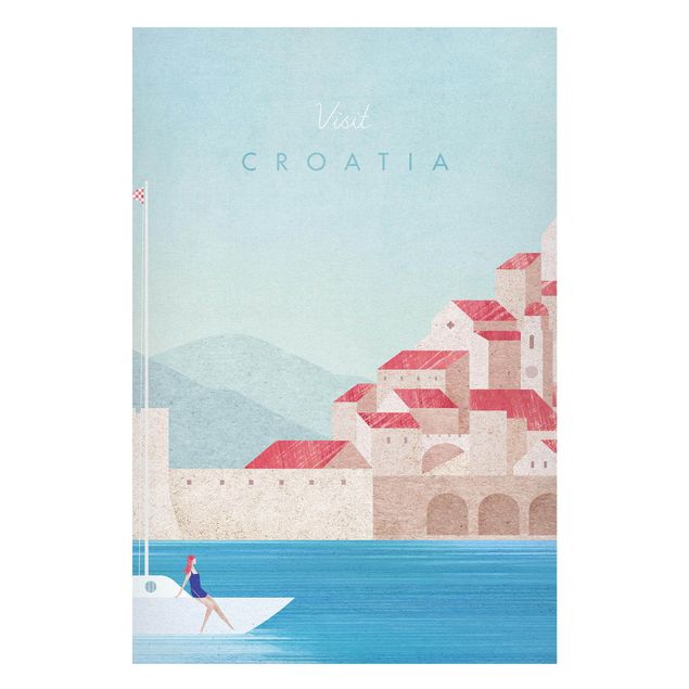 Wanddeko Flur Reiseposter - Croatia