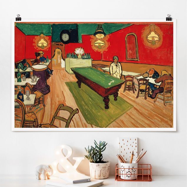 Impressionismus Bilder kaufen Vincent van Gogh - Das Nachtcafé in Arles