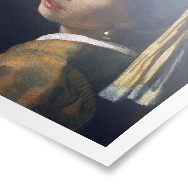 Wanddeko Büro Jan Vermeer van Delft - Das Mädchen mit dem Perlenohrgehänge