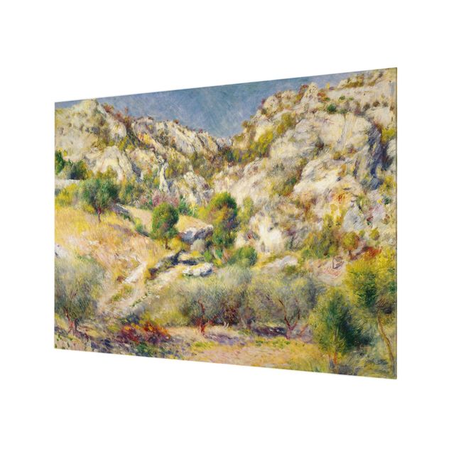 Wanddeko Berg Auguste Renoir - Felsen bei Estaque