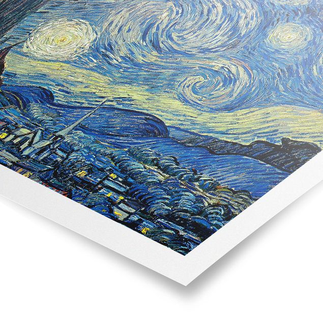Wanddeko Flur Vincent van Gogh - Sternennacht