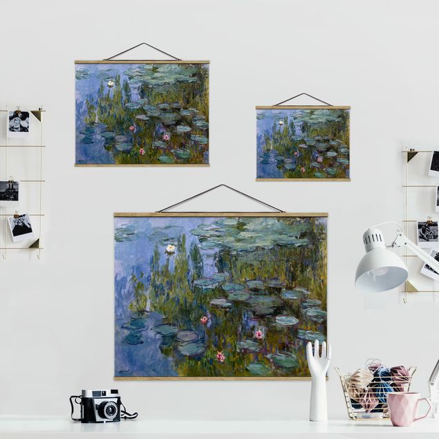 Wanddeko Büro Claude Monet - Seerosen (Nympheas)