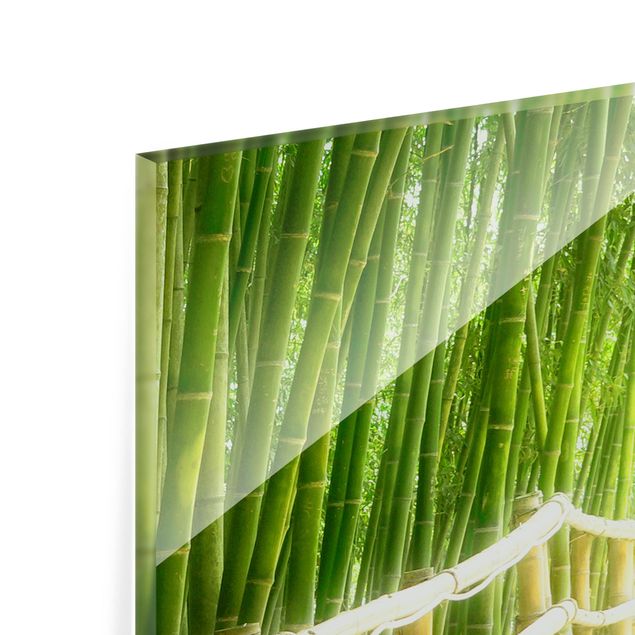 Küchenspiegel Glas Bamboo Way