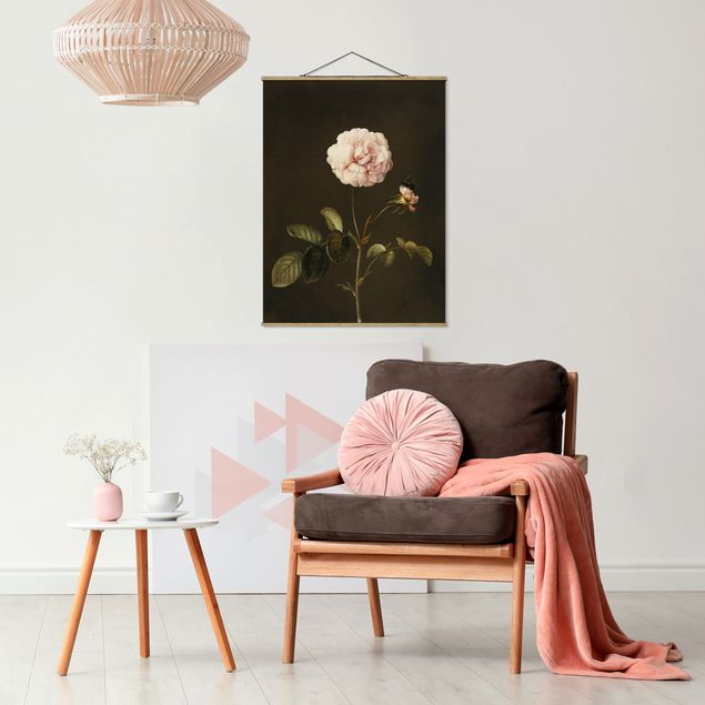 Wanddeko Schlafzimmer Barbara Regina Dietzsch - Essig-Rose mit Hummel