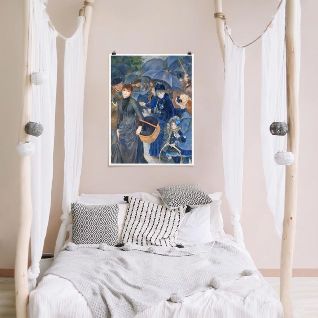 Wanddeko Schlafzimmer Auguste Renoir - Die Regenschirme