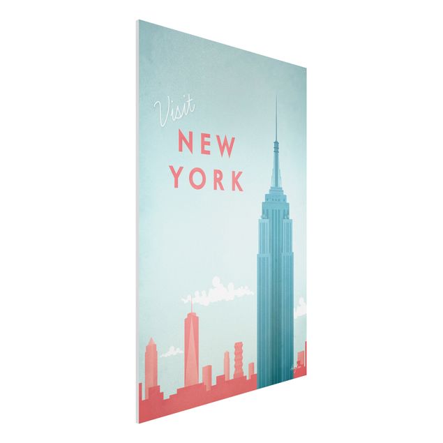 Wanddeko Architektur Reiseposter - New York