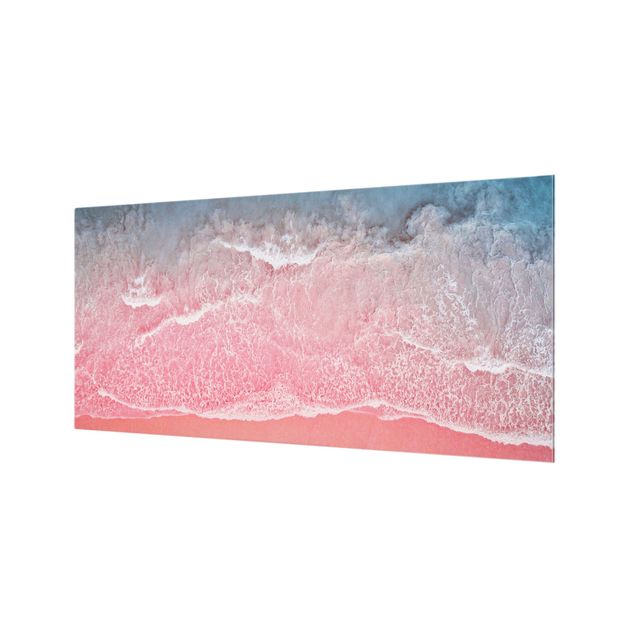 Wanddeko Fotografie Ozean in Pink