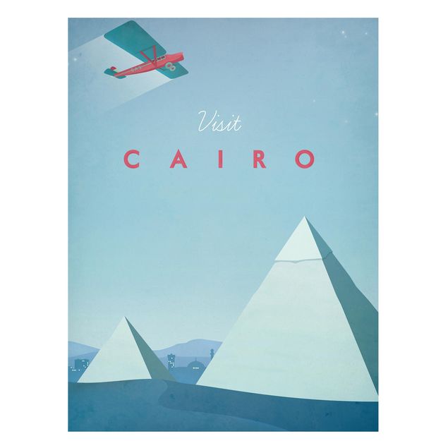 Deko Architektur Reiseposter - Cairo