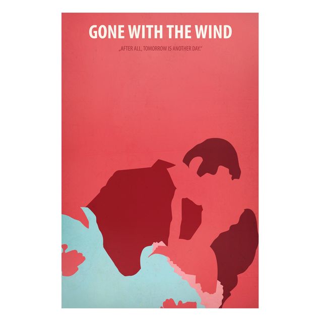 Wanddeko Esszimmer Filmposter Gone with the wind