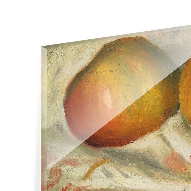 Deko Malerei Auguste Renoir - Äpfel und Zitrone