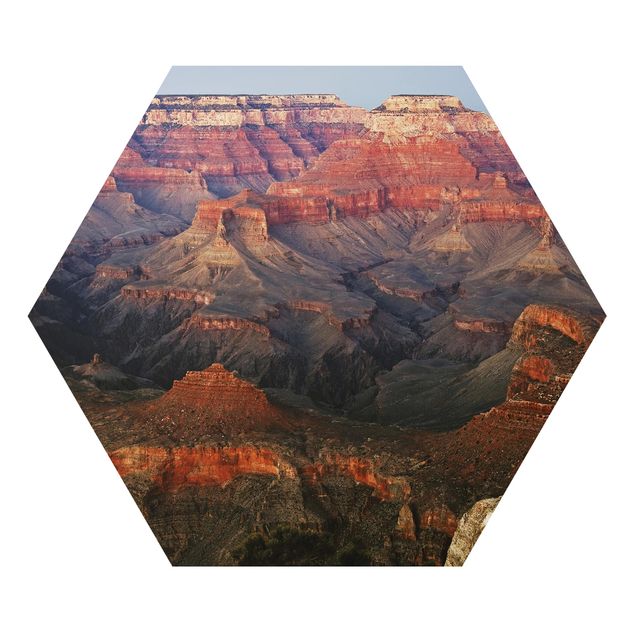 Wanddeko orange Grand Canyon nach dem Sonnenuntergang
