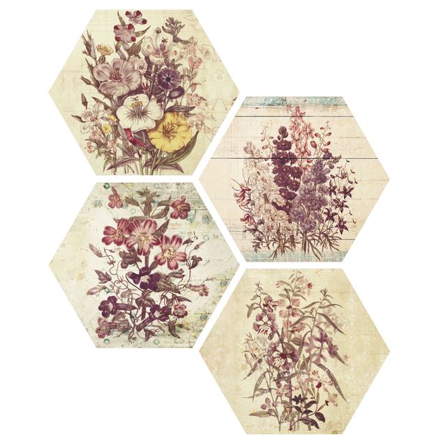 Wohndeko Blume Vintage Blumen Sammlung