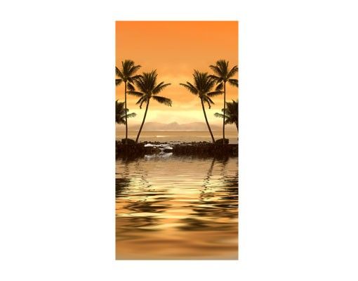 Wanddeko Flur Caribbean Sunset