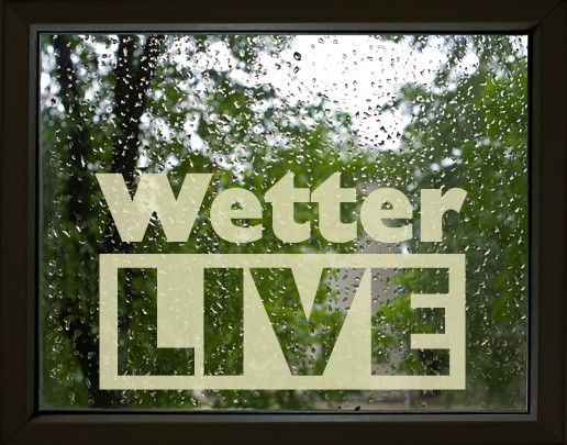 Wanddeko Flur No.UL463 Wetter Live