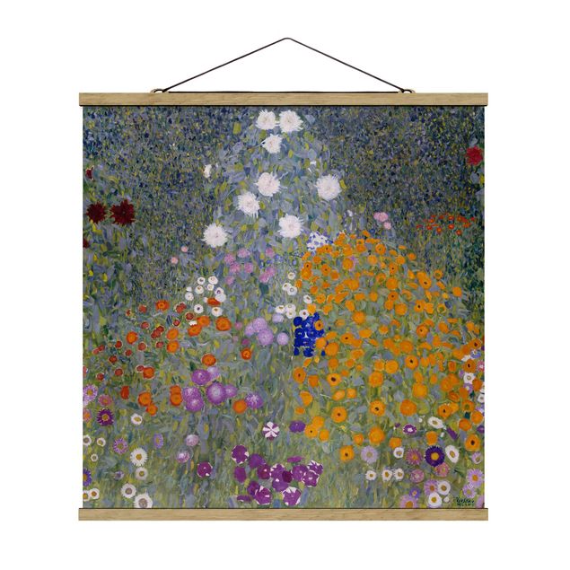 Wanddeko Flur Gustav Klimt - Bauerngarten