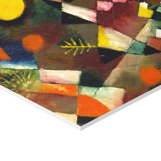 Wanddeko über Sofa Paul Klee - Der Vollmond