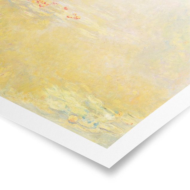 Wanddeko Esszimmer Claude Monet - Seerosenteich