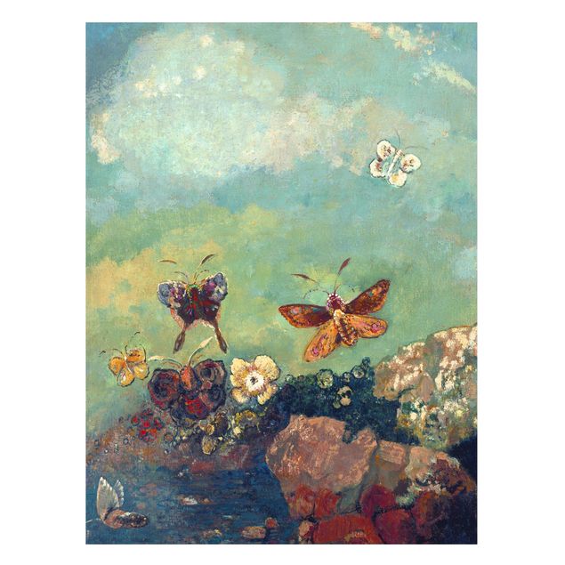 Wanddeko Flur Odilon Redon - Schmetterlinge