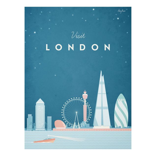 Wandbilder London Reiseposter - London