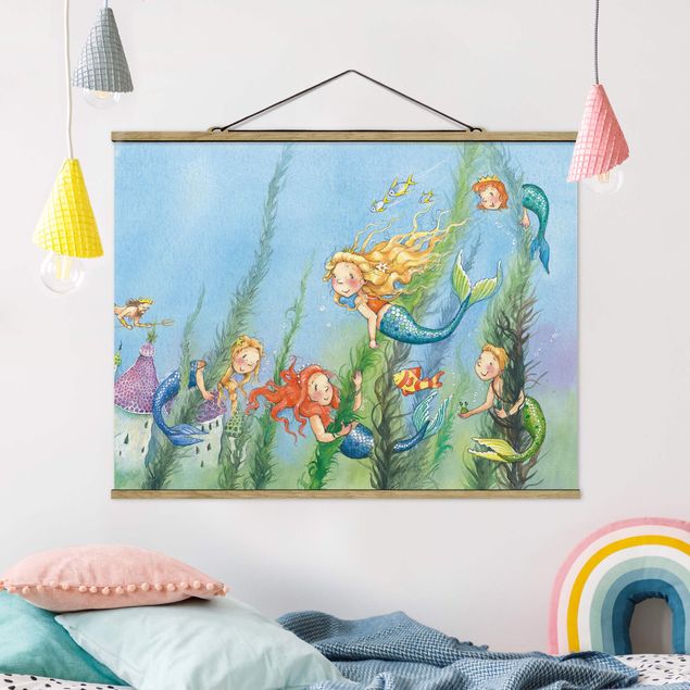Kinderzimmer Deko Matilda die Meerjungfrauenprinzessin