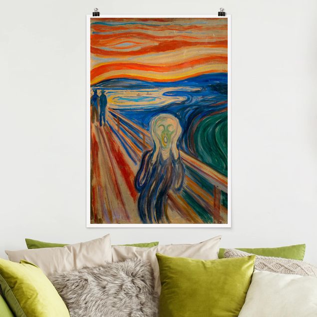 Bilder Expressionismus Edvard Munch - Der Schrei